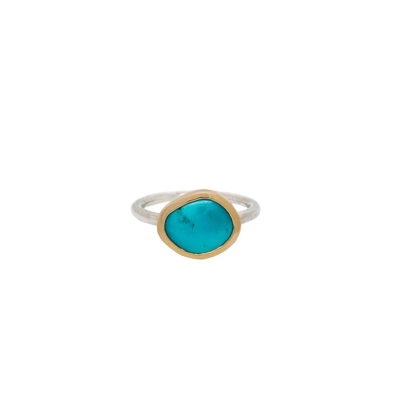 Desert Songs Sleeping Beauty Turquoise Stackable Ring #1